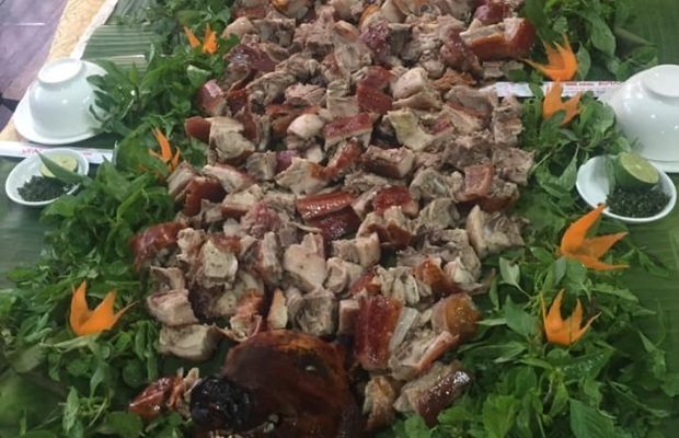 Ban Pho Restaurant's grilled wild boar